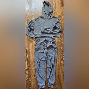 Ali Muse Ribbed Hoodie & Jogger Set